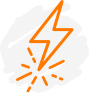 Lightning bolt icon