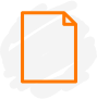 Blank piece of paper icon