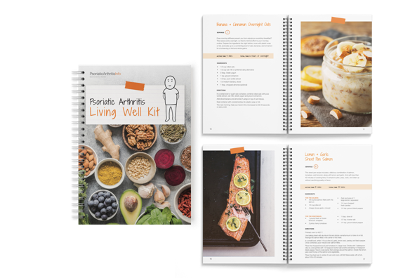 Large View of Psoriatic Arthritis Living Well Kit.
